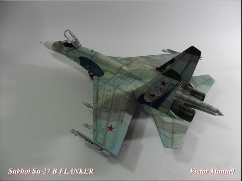 アカデミー1/48「スホーイ Su-27UB」完成品 作品紹介】アカデミー 1/48 Su-27UB エリトリア空軍│ちゃまき
